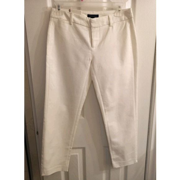Tommy Hilfiger Waverly Stretch Slim Capri White